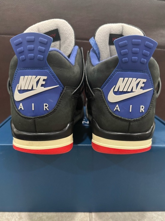 Size 10.5-Jordan 4 Retro Air Rare White Lettering main image 6